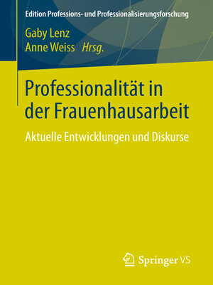 cover image of Professionalität in der Frauenhausarbeit